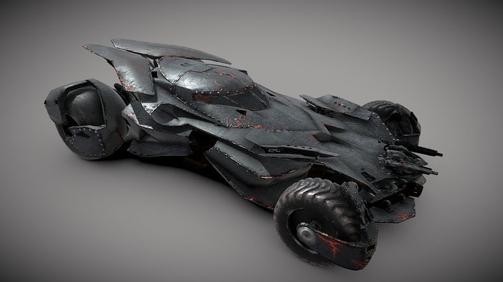 Bataman car 3D Model