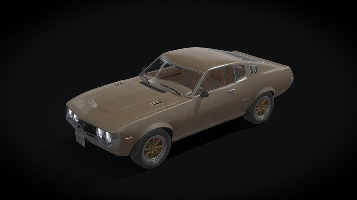 Toyota Celica 1976 3D Model