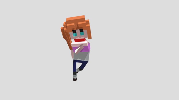 Hip Hop Dancing 3D Model