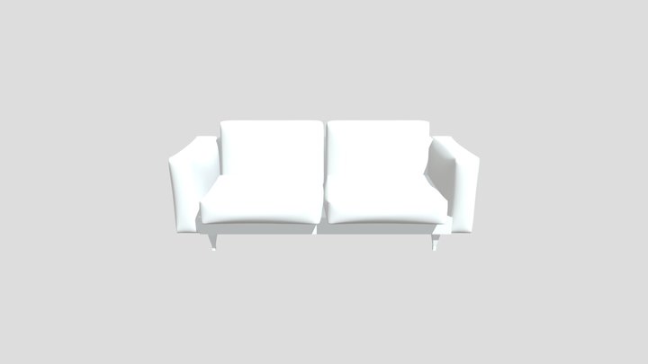 Small Sofa 3D Model