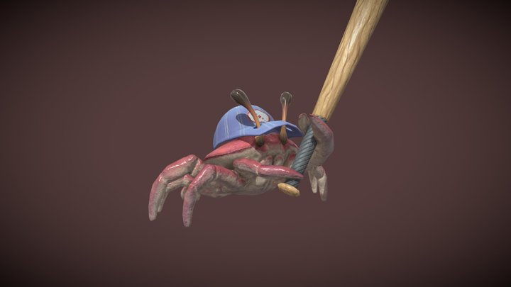 Baseball Crab World Skill 2022 3D Model