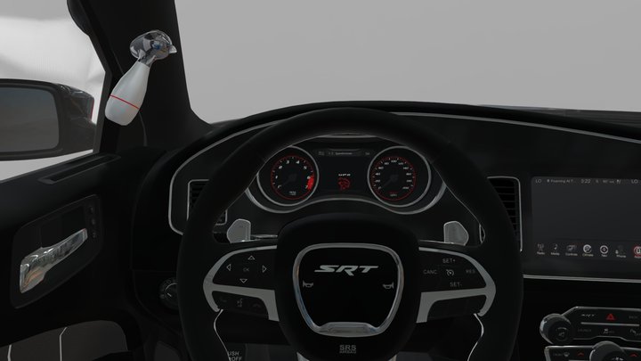 Dodge_charger_srt_police 3D Model