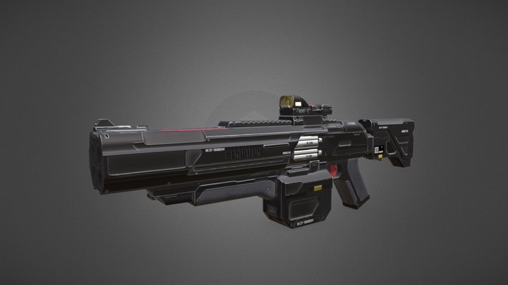 Weapon - Gun 3D Model