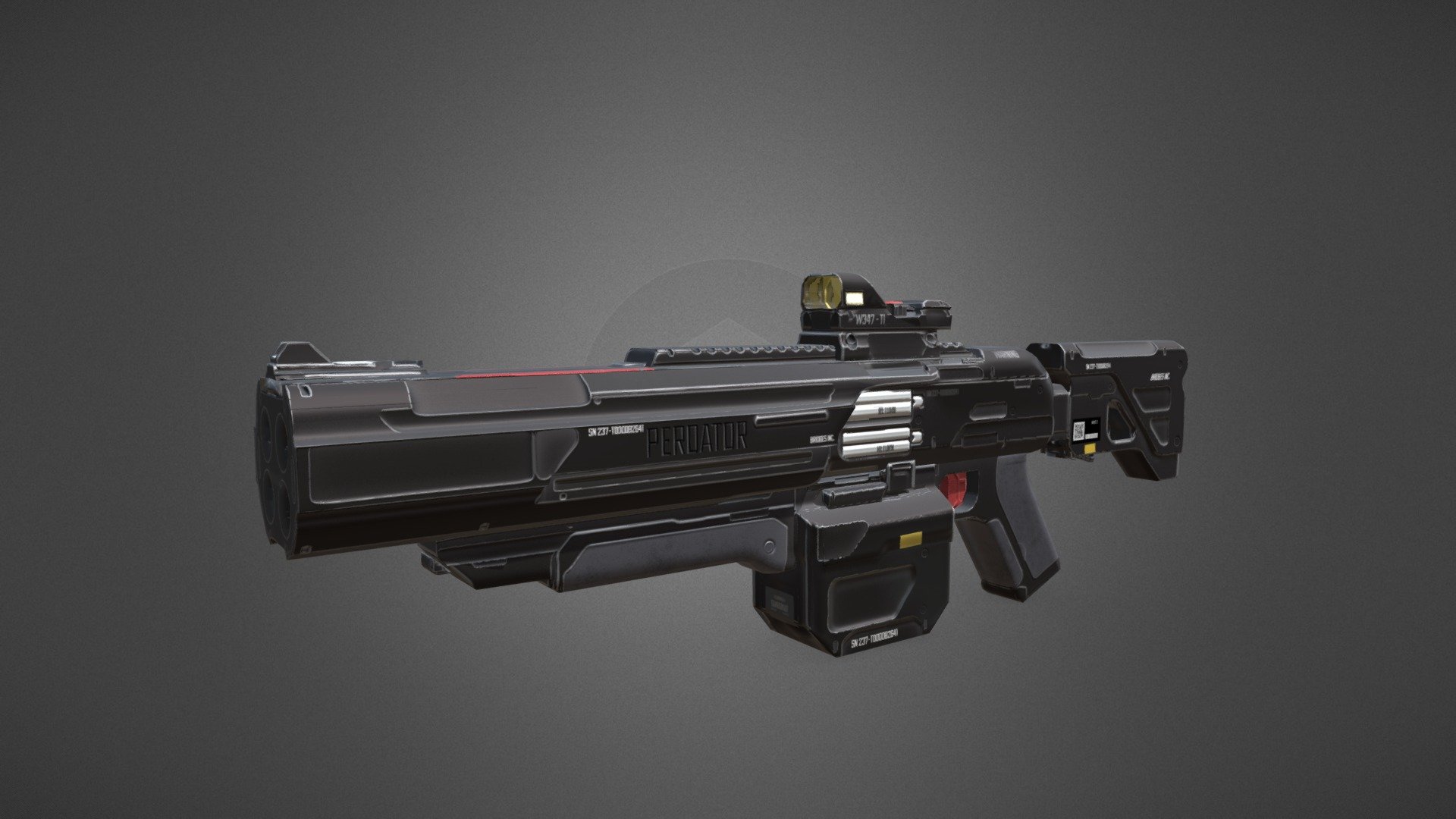 Weapon - Gun - Download Free 3D model by aswin.baskaran (@aswin4550 ...