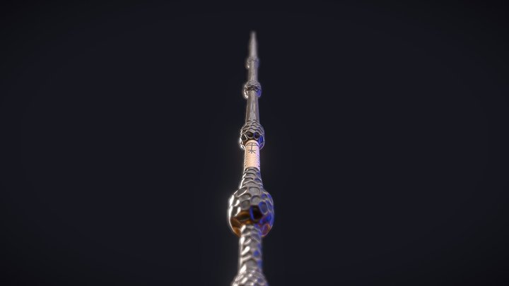 Varita de Sauco | Elder Wand 3D Model