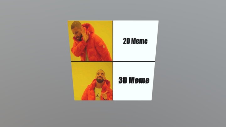 Meme Ready 3D Model