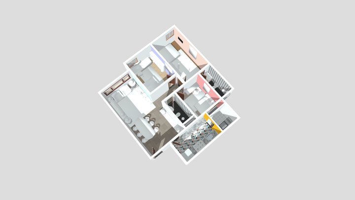 AB1 Setorização 3D Model