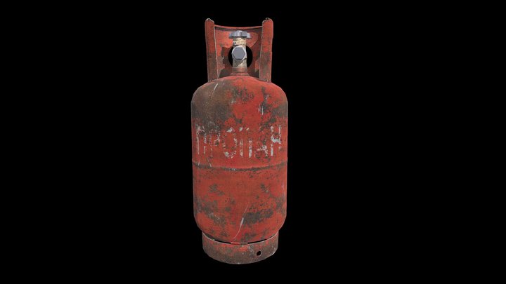 gas cylinder 3D Model
