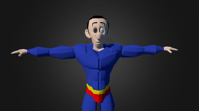 Super Who? 3D Model