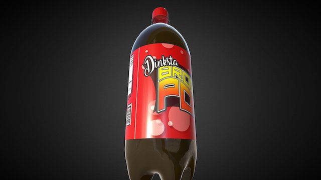 Pop Bottle 3D Model