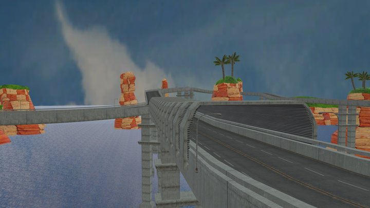 sonic-rangers-multiplayer-race-track-1 3D Model