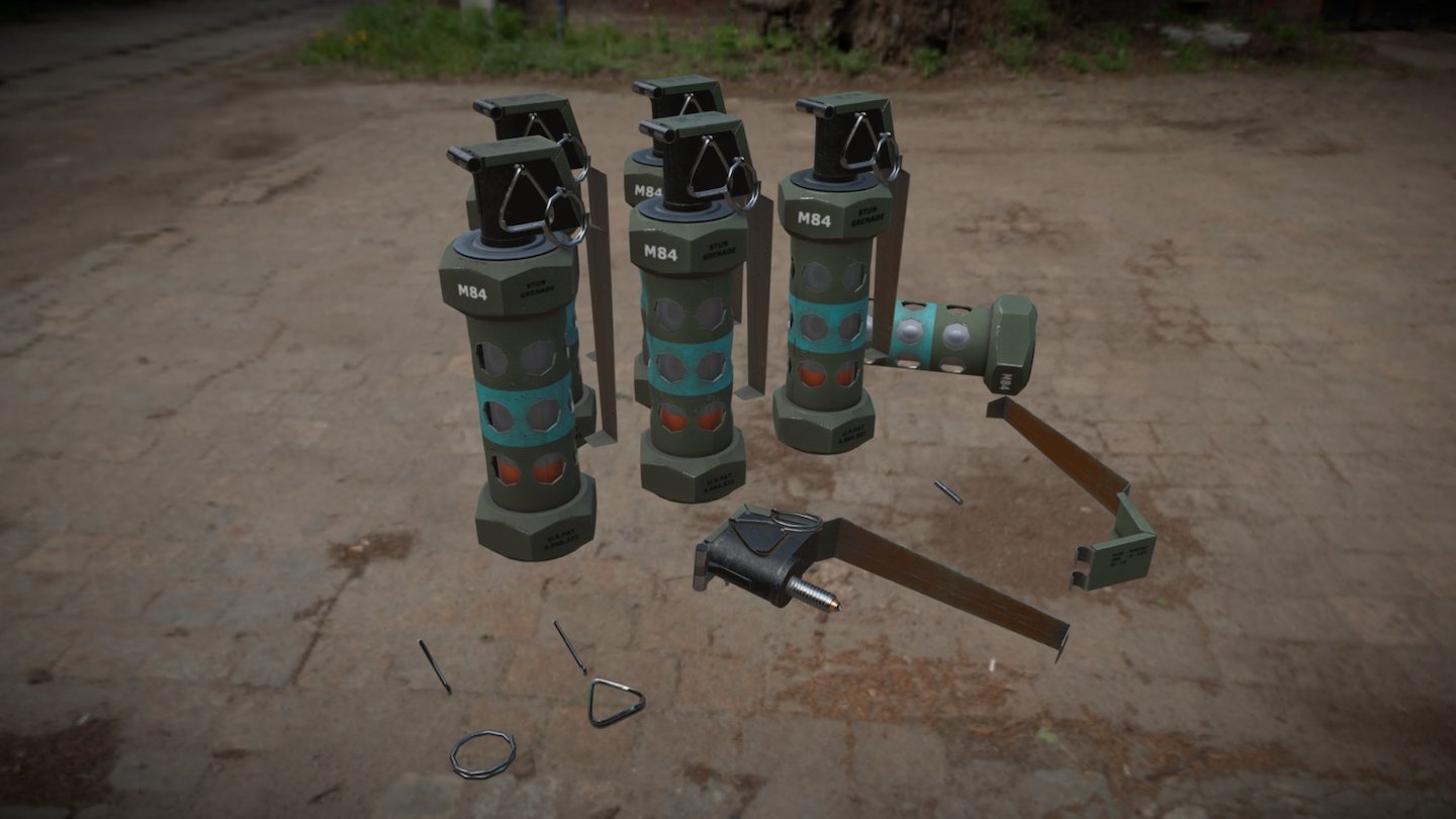 M84 Stun Grenade Scene v.1 - 3D model by Multipainkiller Studio ...