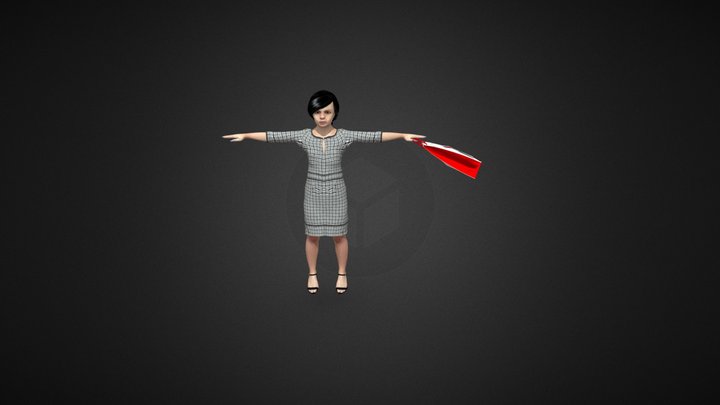 Vlasta_devushka 3D Model