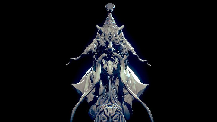Old Dragon Man 3D Model