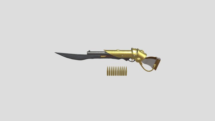 KAMPILAN BOLO RIFLE 3D Model