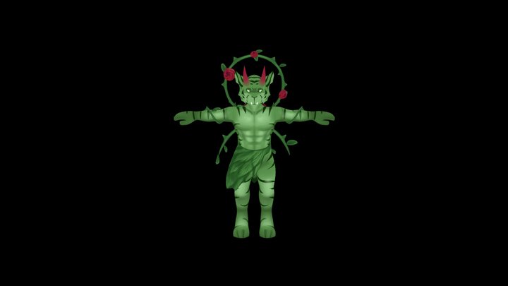 【奇美拉】琥獄 3D Model