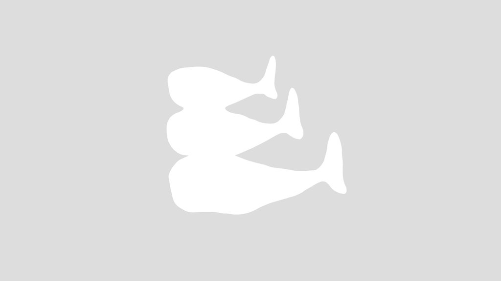 Whales Ornament Statue 3d Scan