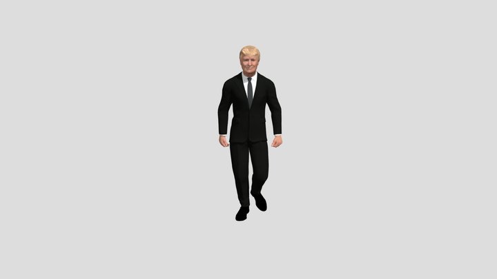 Trump Walking – Modelo 3D gratuito STL