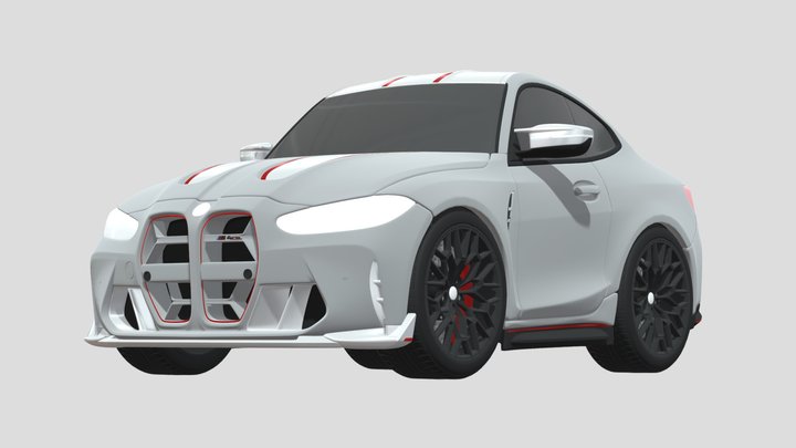BMW-M4(G82) 3D Model