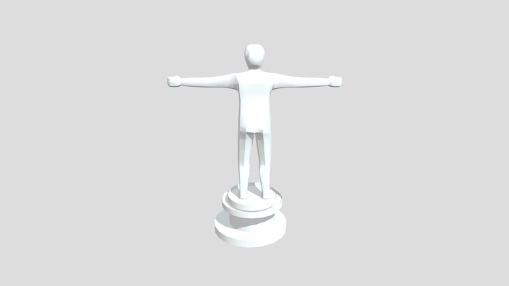 Oscar Award 3D Model