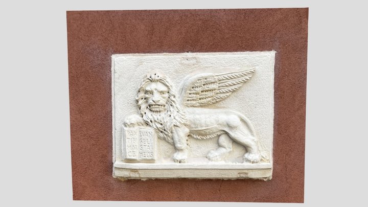 Venice plaque 3D Model