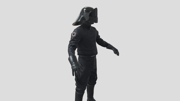 First Order Engineer 3D Model