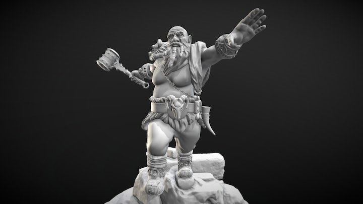 Dwarf 3D Model