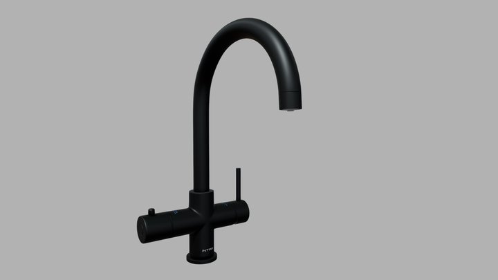 4_IN_1_Black 3D Model