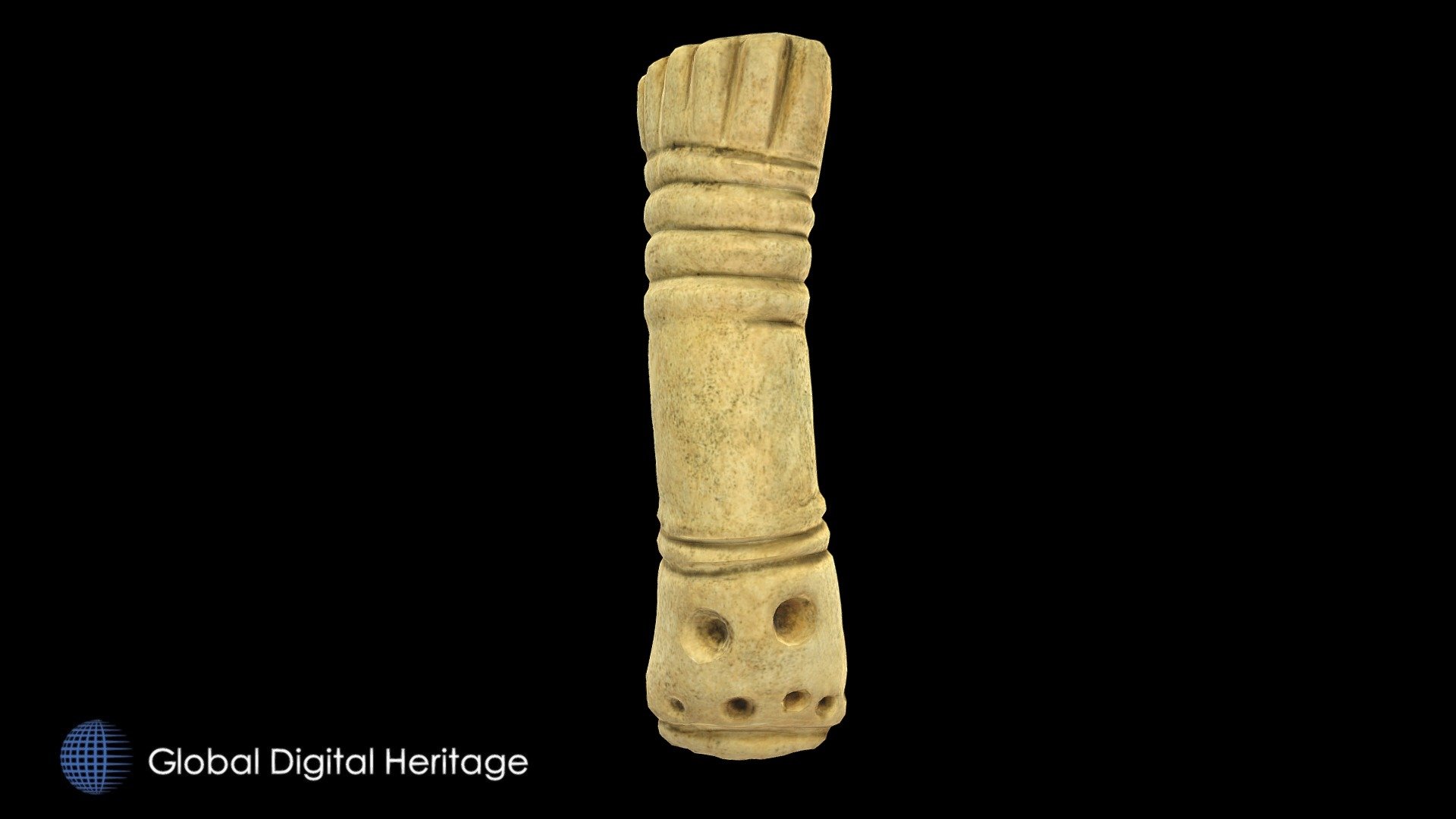 Bone Chisel Handle, Hot Springs Village, Alaska