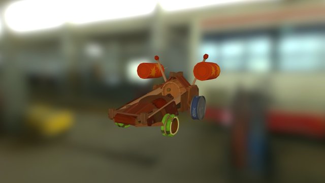 Kart Level 2 3D Model