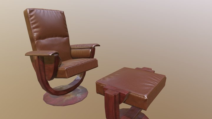 Armchair 3D Model