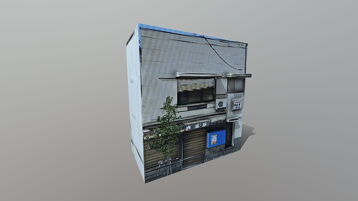 Ps1 Style Japanese Office 3D Model