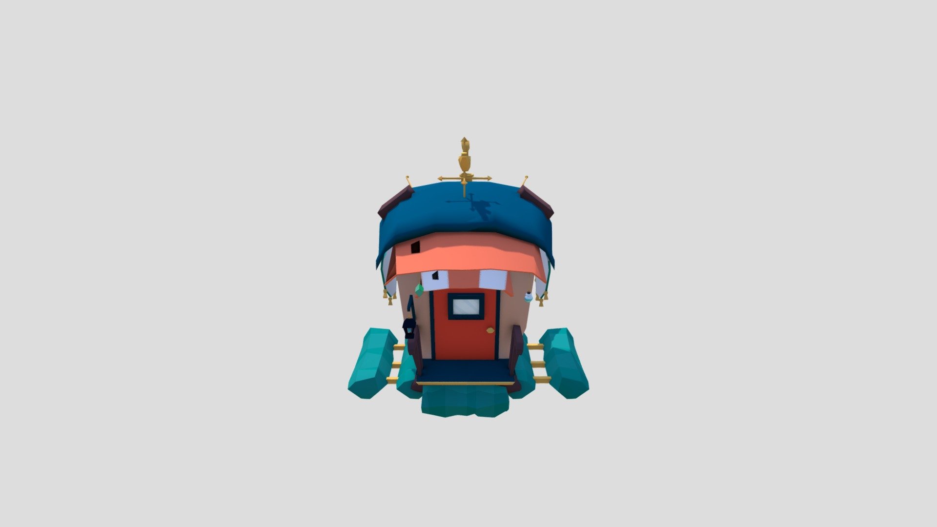 textured vehicle model