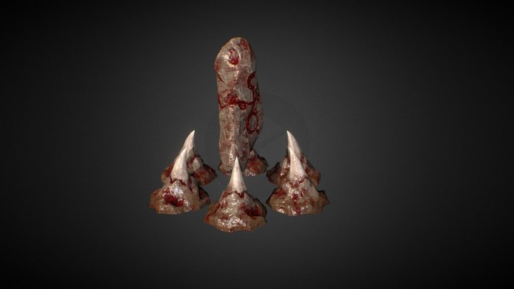 Sacrificial Doodle 3D Model