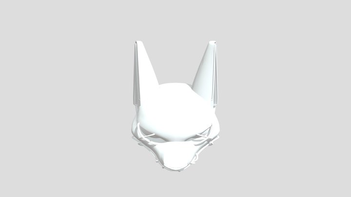 Dj Anubis Helmet 3D Model