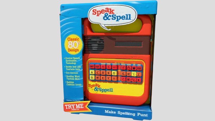 Speak and Spell - toy – Gratis 3D-model STL