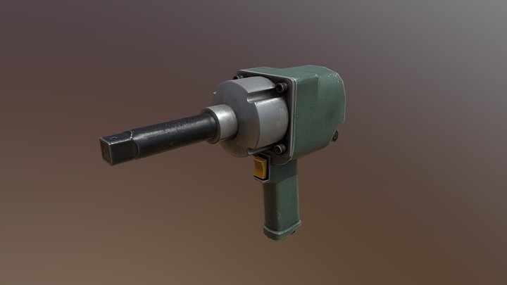 Impact wrench 3D Model
