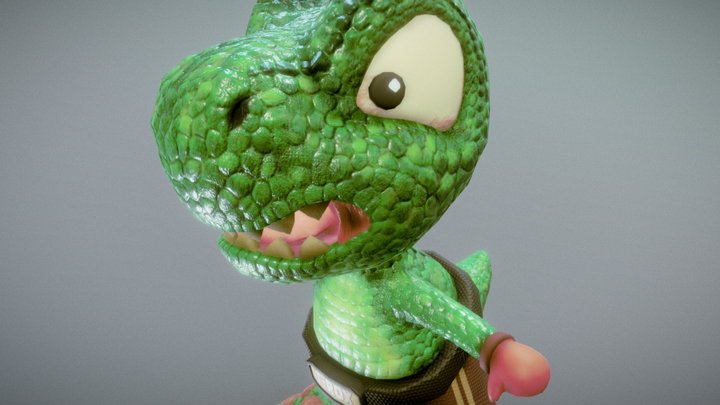 T-ROX Ver 1.01 (Free download 3d) 3D Model