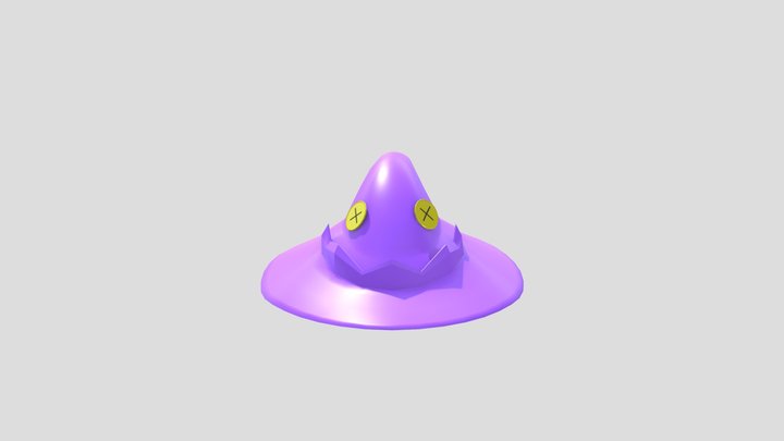 Witch Hat 3 3D Model