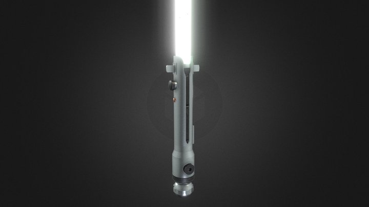 Ahsoka Tano´s Lightsaber 3D Model