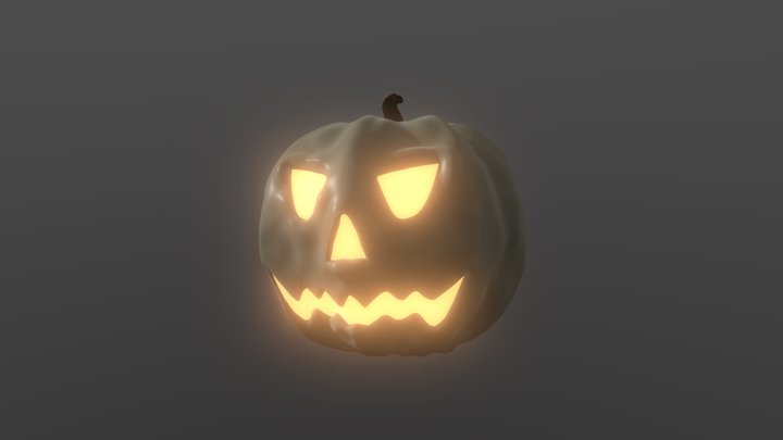 Jack-O-Lantern 3D Model