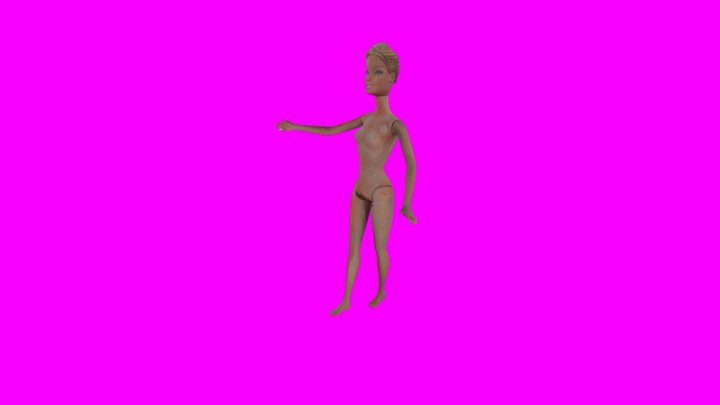 Barbie Scan – Free 3D Model STL