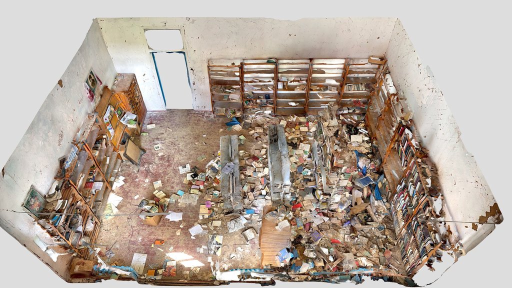 Rural library in Lukashivka, Ukraine