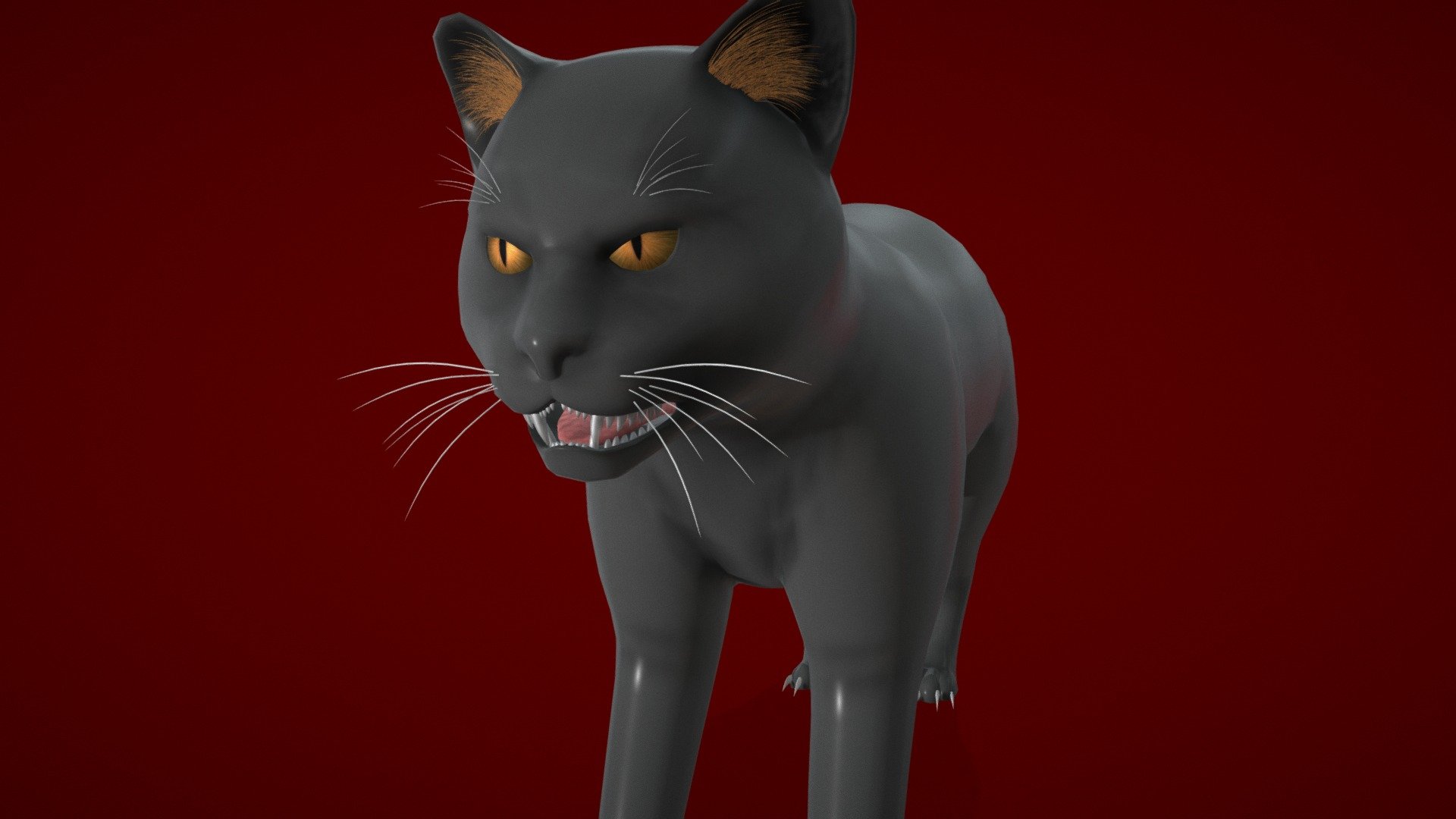 cat Base - Buy Royalty Free 3D model by ostrich (@gohean33) [538ecaf ...