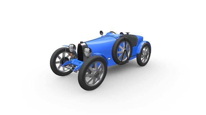 BugattiBaby - rebuild hernan 3D Model