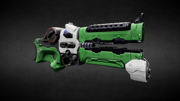 Plasma Rifle 3D Model