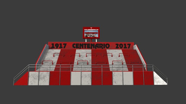 Tribune of the Club Los Andes | Argentina 3D Model