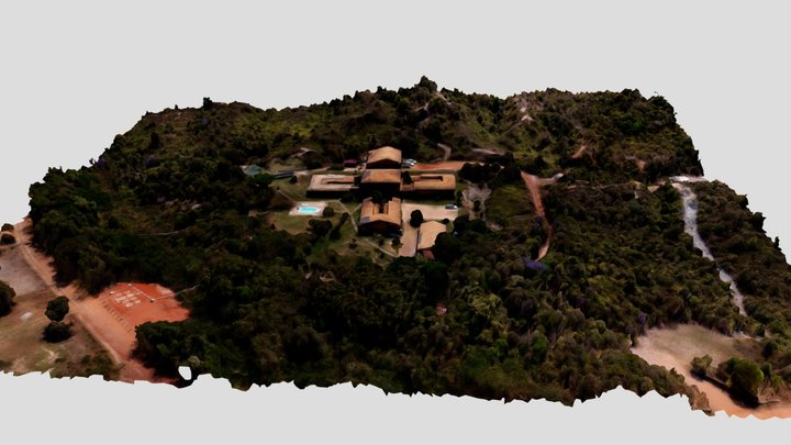 Escarpas do Caraça 3D Model
