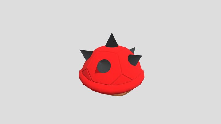 Koopa casco 3D Model