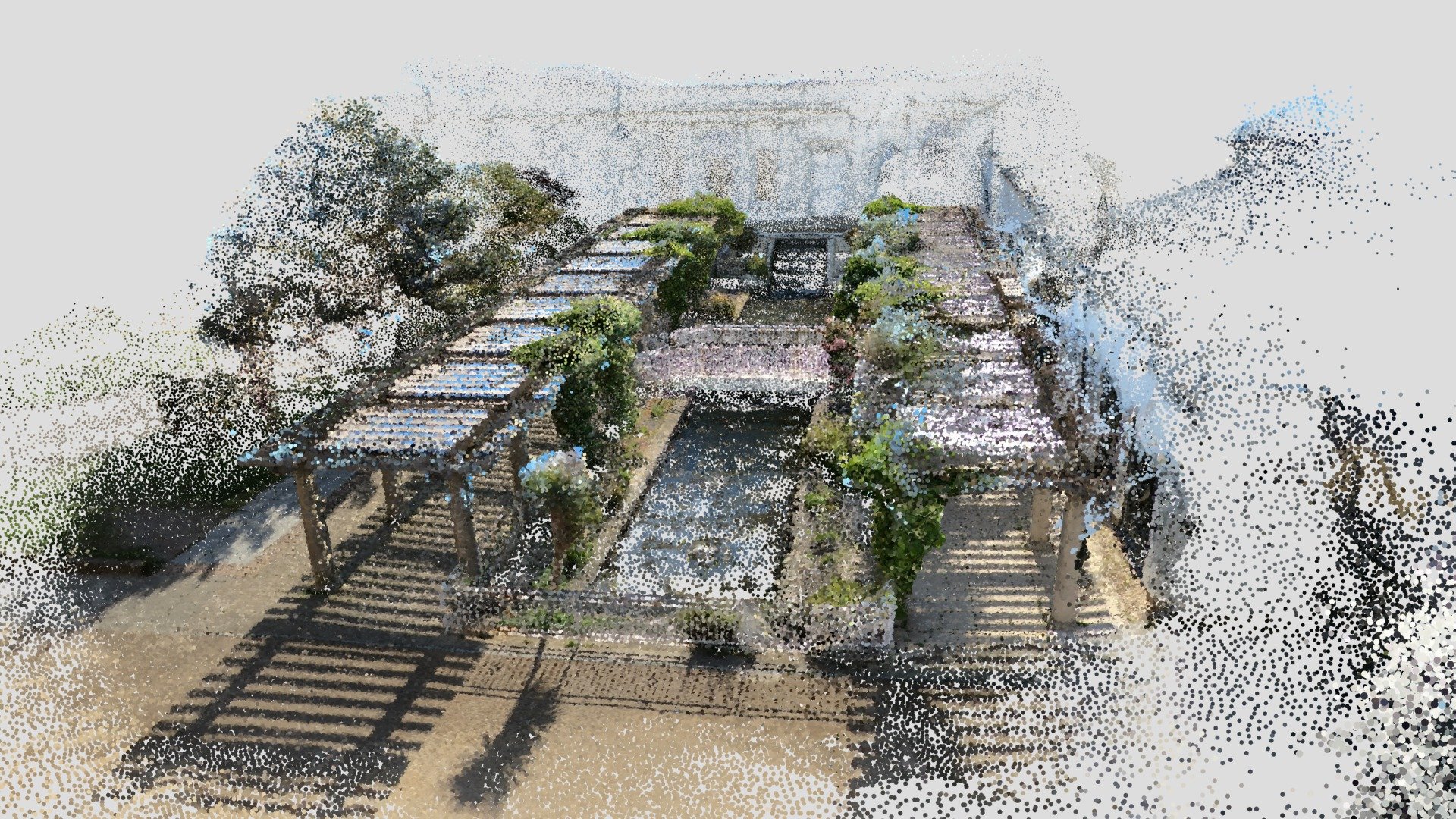 Winter Gardens Pond Point Cloud